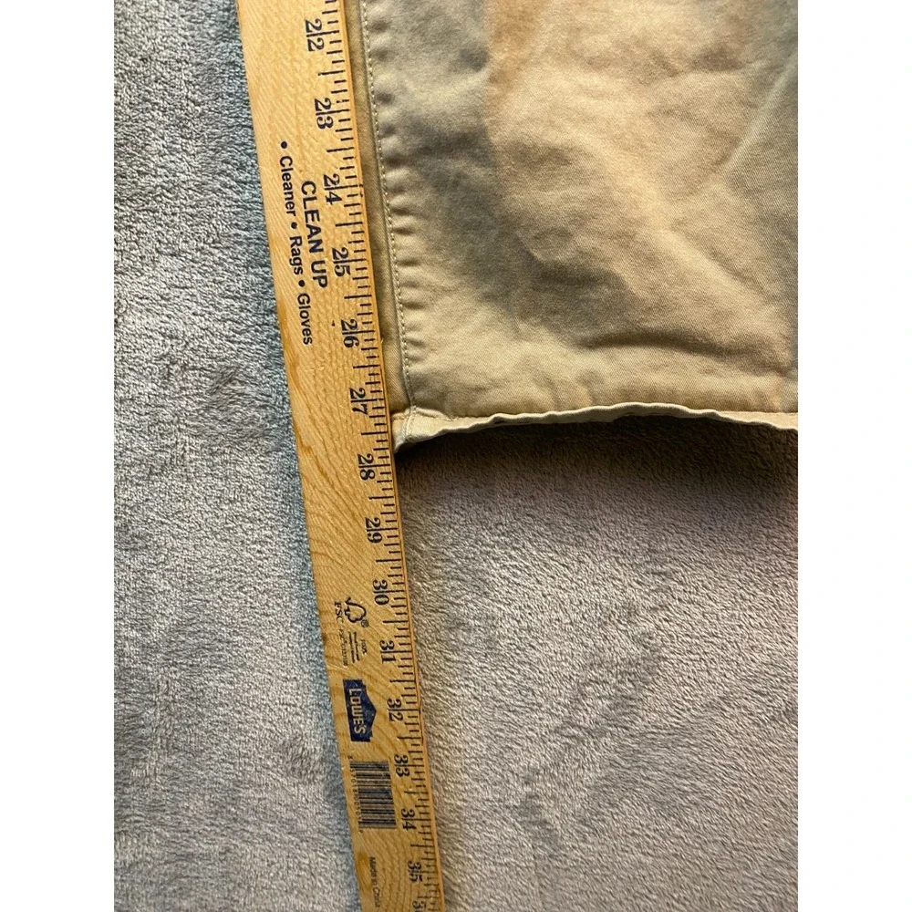 Gap Khakis Men's Pants 36/30 Tan Straight Stretch Chino